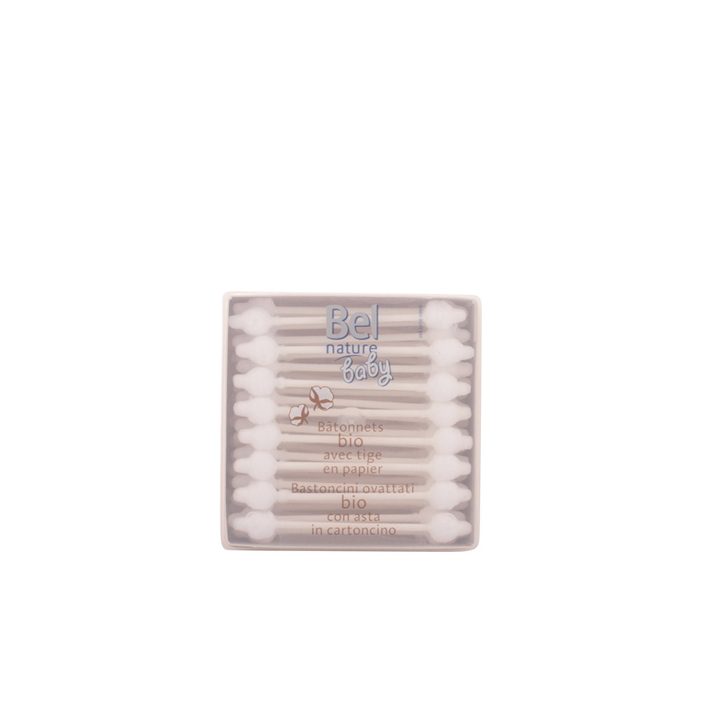 NATURE ECOCERT bastoncillos seguridad algodón 100% 60 pz